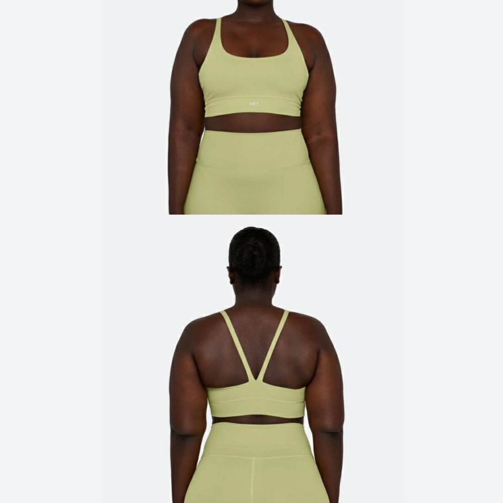 Set active luxform bra and legging in turtle